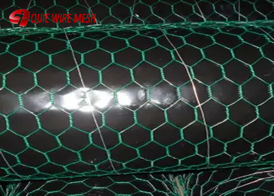 ガルバン化六角形 / コーティング鶏飼料ワイヤ網 0.5mm-1.2mmワイヤダイア