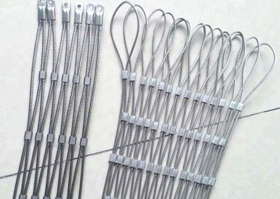 庭の塀のための適用範囲が広いステンレス鋼304 316ワイヤー ロープの網の網
