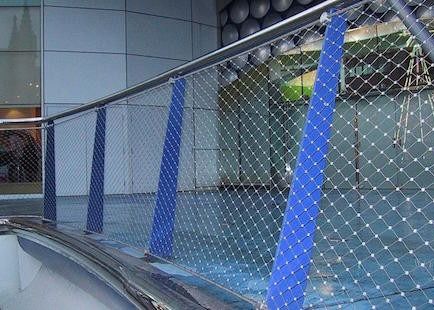 ダイヤモンドホール 1 2 インチ 3 インチ 304 316L ステンレス鋼 柔軟なワイヤーロープ網 網 バイド鳥居
