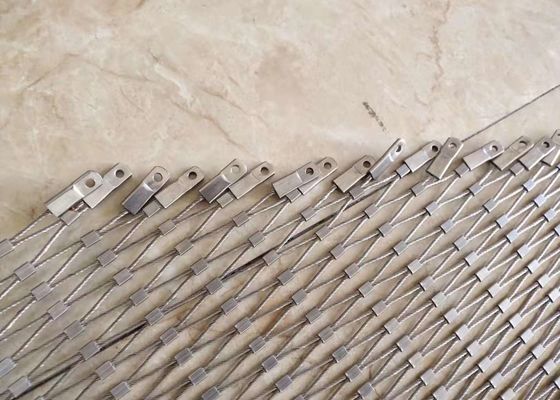 Xtend 7の× 7 7 × 19のステンレス鋼 ワイヤー ロープの網のフェルールのタイプ304l