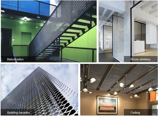 ステンレス鋼の拡大された金属板の平らにされたダイヤモンド