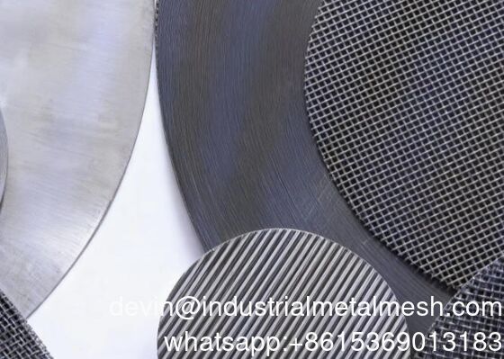 一般用途フィルター用低炭素鋼角線メッシュ