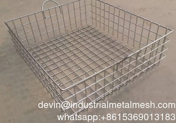 Stainless Steel 304 316 Colander Drain Basket Mesh Strainer