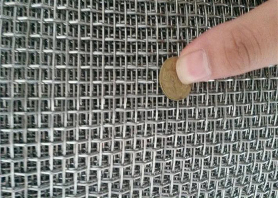 カーテン・ウォールのためのひだを付けられた装飾的な金属8のゲージの正面の網
