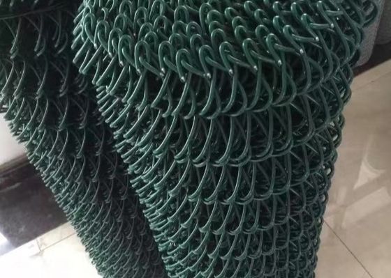 10 Ftの商業2x9ゲージは完全なチェーン・リンクの塀のパッケージのキットに電流を通しました